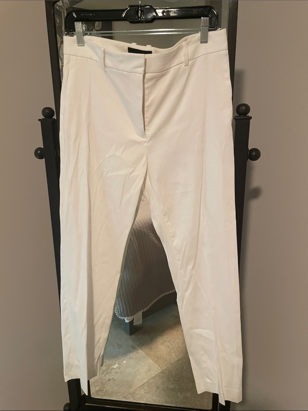 Joseph White Trousers - Tailored Waistband